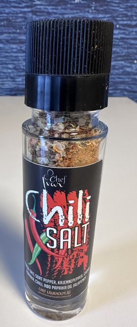 Hovedbilde Chilisalt med kvern
