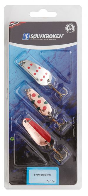Hovedbilde Sluksett Ørret 3-pk