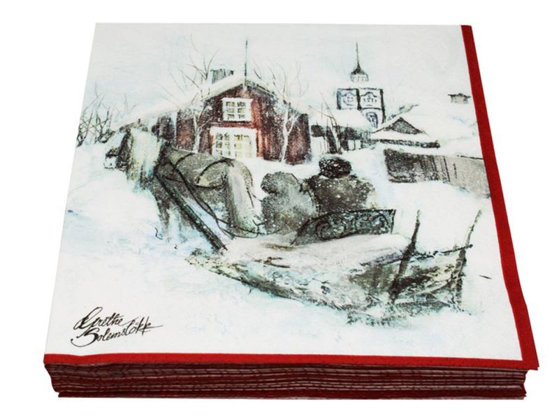 Vinterbarn i fjellheimen